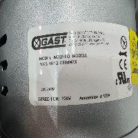 Gast 1023-101Q-G608NEX Rotary Vane Septic Air Pump image 2